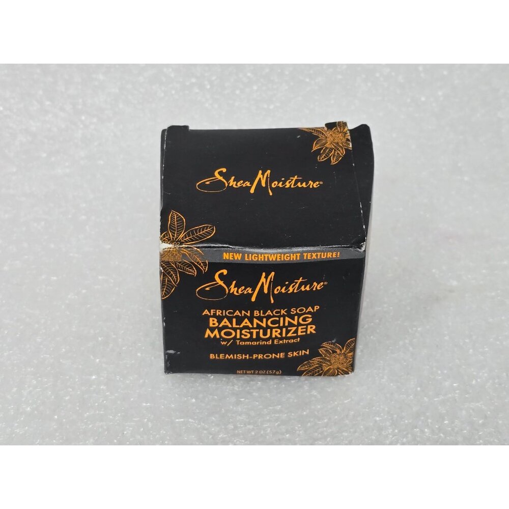 Shea Moisture African Black Soap Balancing Moisturizer For Blemish Prone Skin